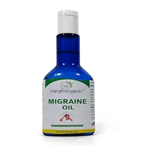 Vansh Organic Migraine Oil, 100ml, For Relief From Migraine, Headache, Sinusitis, 100% Pure and Natural