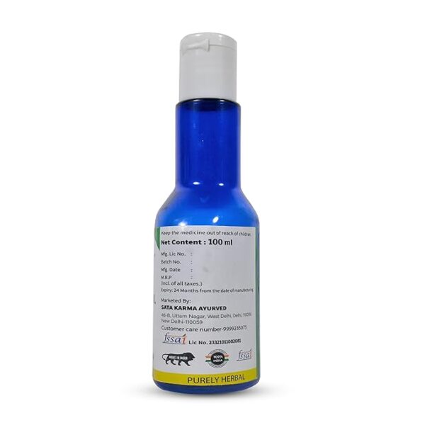 Vanshorganic Varicose Veins Massage Oil, 100ml, Ayurvedic, Deep Penetration for Varicose Veins - Image 3