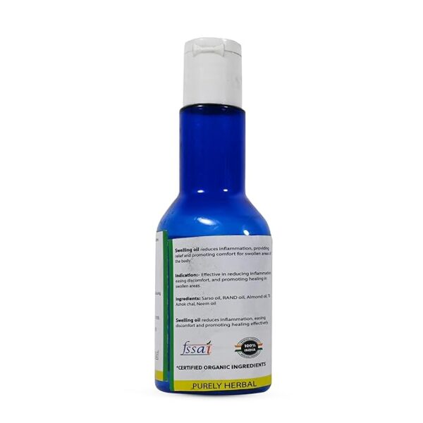 Vansh Organics Swelling Oil, 100ml, 100% Pure and Natural, Non-GMO, No Parabens, Phthalate Free, Hypoallergenic - Image 2