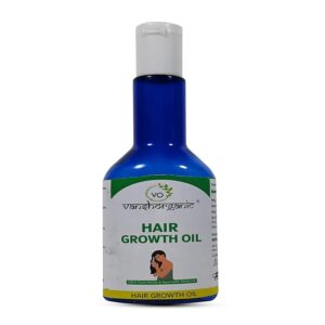 Vanshorganic Hair Growth Oil, 100% Pure, Unrefined, Non-GMO, 100ml